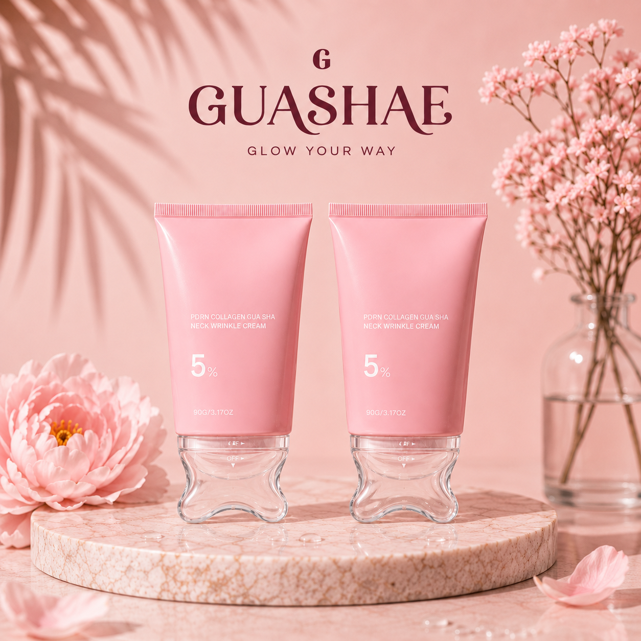 Guashae PDRN Collagen Gua Sha Neck Wrinkle Cream